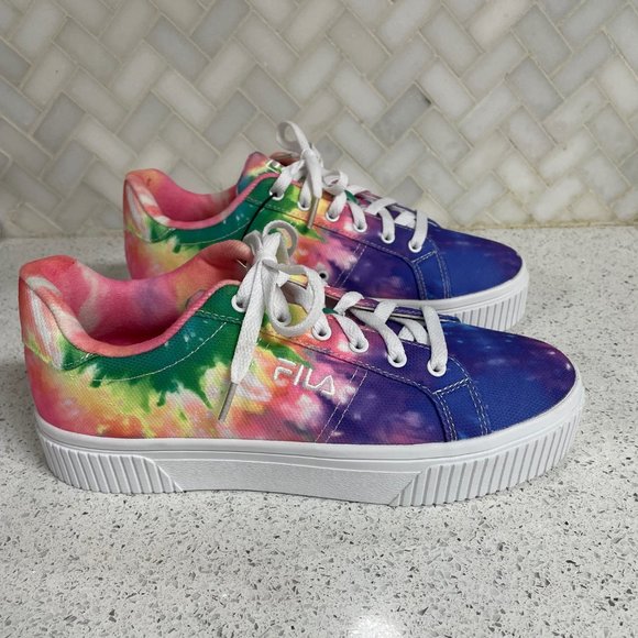 Fila Women's Tie Dye Panache Sneakers - Picture 4 of 10
